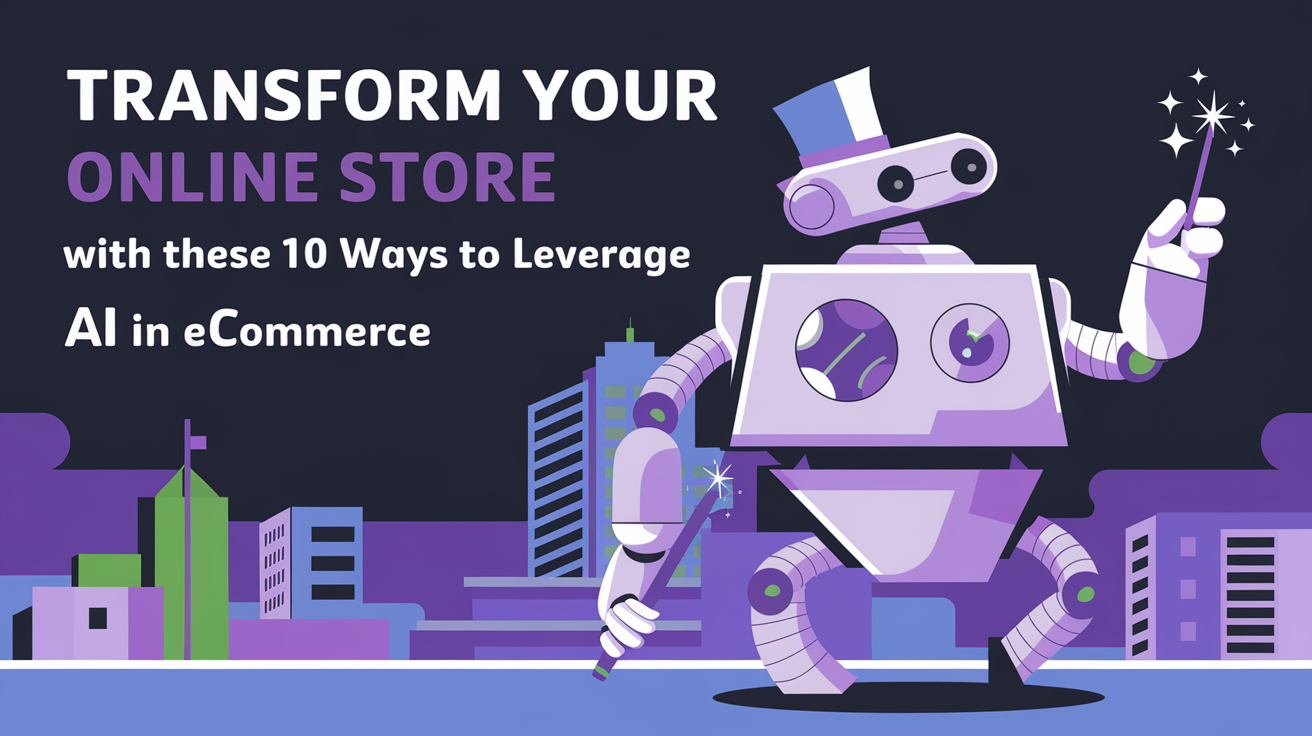 Transform your online store with these 10 ways to leverage AI in ecommerce